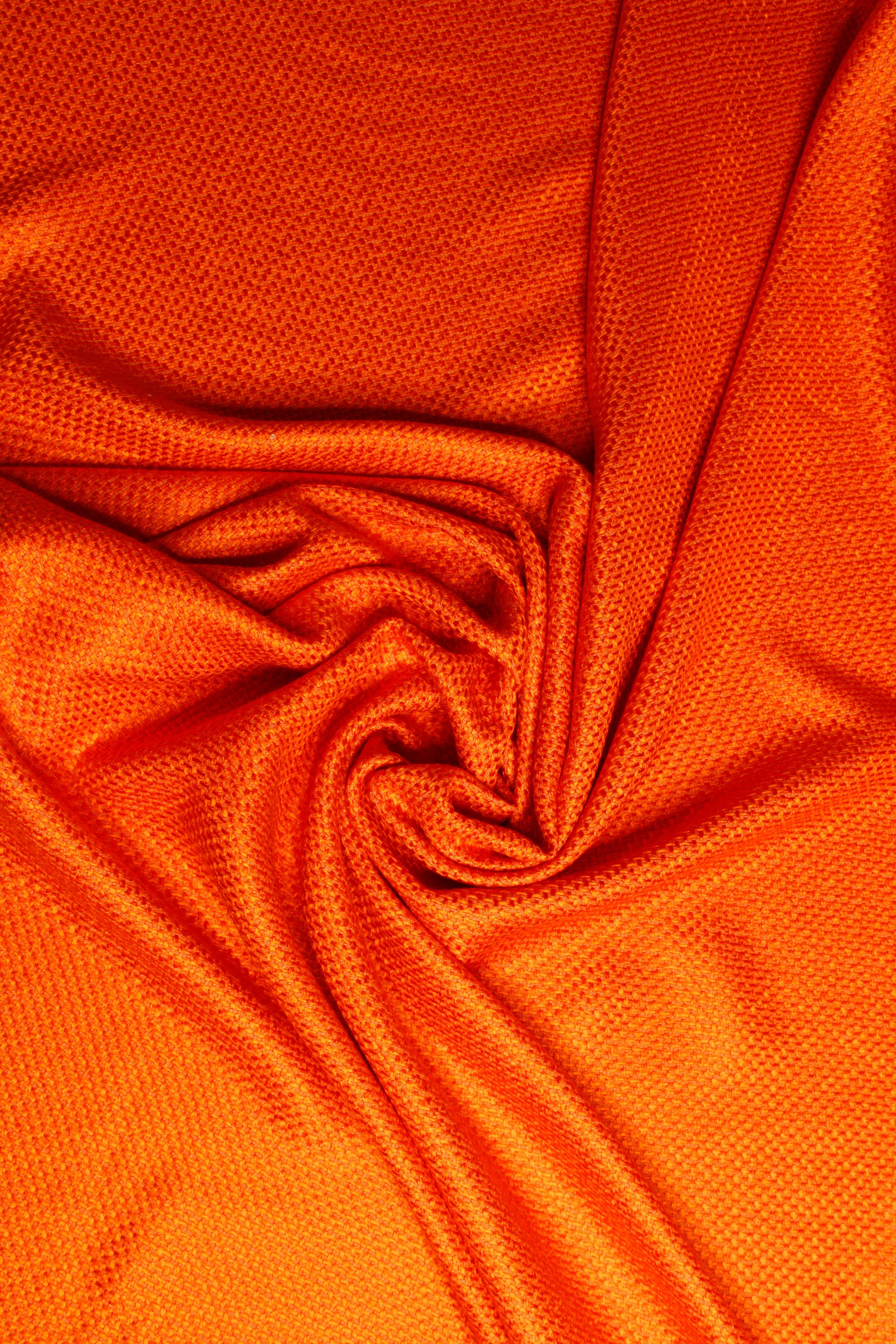 Jacquard Knit Orange
