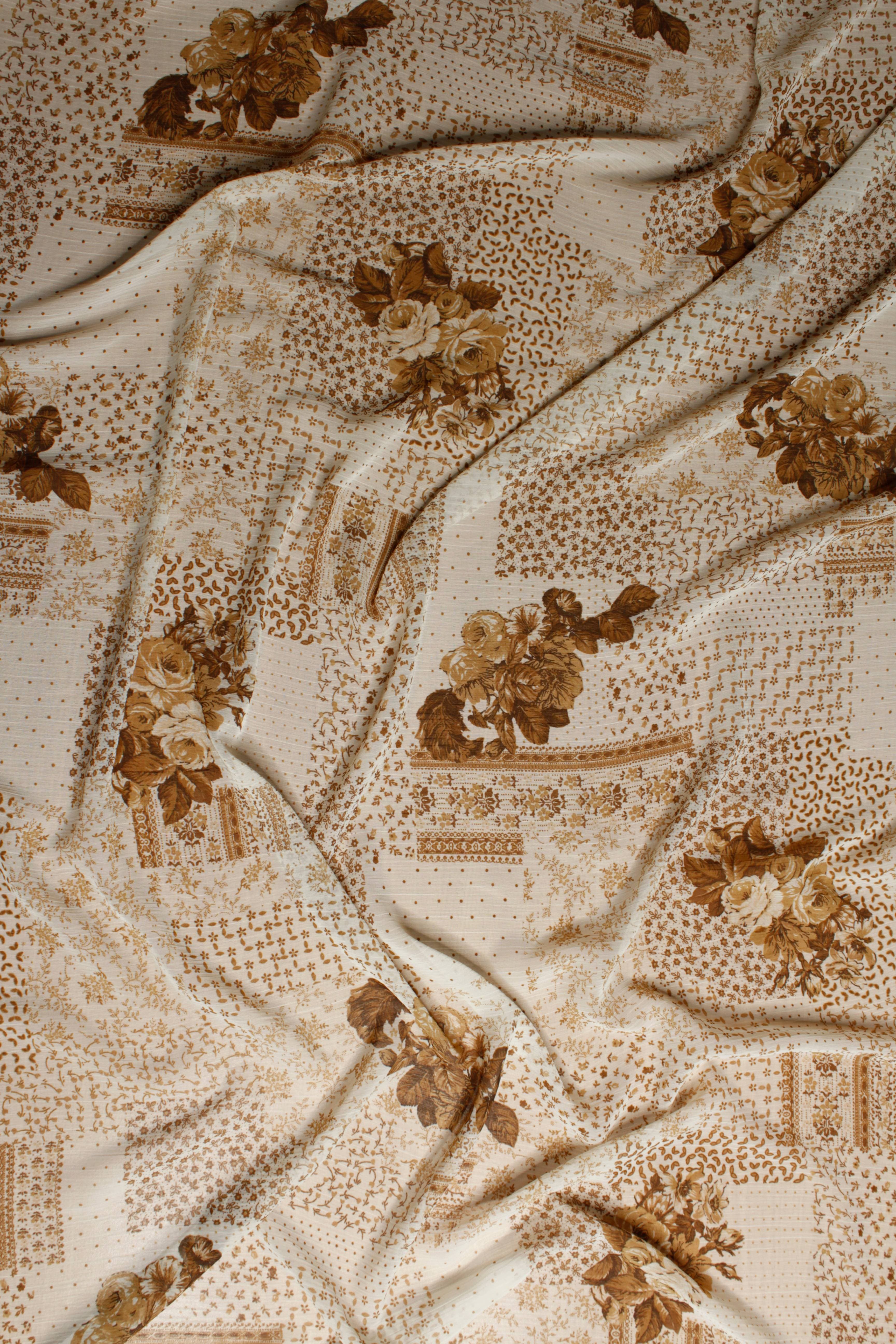 Brown Patch Floral